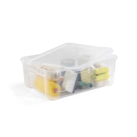 Boîte de rangement avec couvercle, plastique, 32 L, "T Box" - Curver