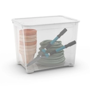 Coffre de rangement avec couvercle, plastique, 70 L, "T Box" - Curver