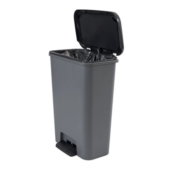 Кошче за боклук с педал, 50 литра, "Compatta" - Curver