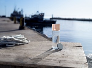 BRITA Vital filter bottle (Apricot), 600 ml + 2 MicroDisc filters