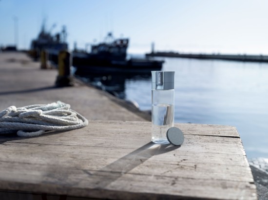 BRITA Vital filterflaske (lyseblå), 600 ml + 2 MicroDisc-filtre