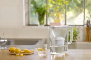 BRITA Style Essential water filtering jug 2.4 L + 2 Maxtra Pro Filters (White)