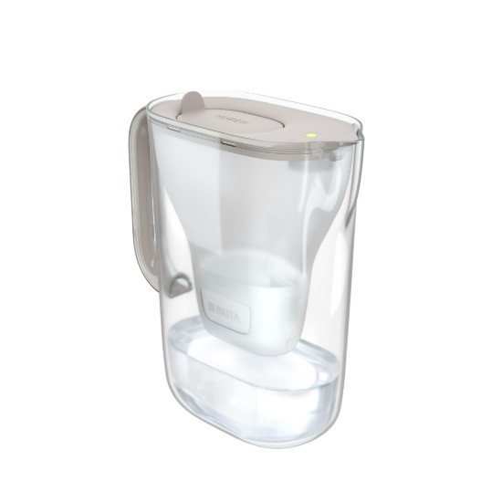 BRITA Style Essential Wasserfilterkanne 2,4 L Maxtra Pro Pure Performance (Sand)
