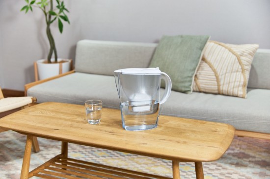 BRITA Marella 2.4L starteris paketas + 3 Maxtra PRO filtrai (balti)