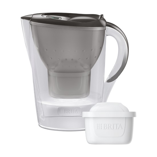 BRITA Marella 2.4L starteris paketas + 3 Maxtra PRO filtrai (pilki)