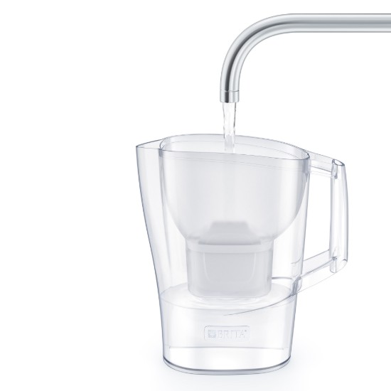Waterfiltratie startpakket BRITA Aluna 2,4 L (wit) + 3 filters Maxtra PRO