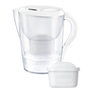 BRITA Marella XL 3.5 L πακέτο εκκίνησης + 3 φίλτρα Maxtra PRO (λευκό)
