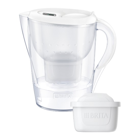 Paquete de inicio BRITA Marella XL 3.5 L + 3 filtros Maxtra PRO (blanco)