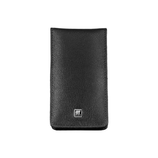 4-osaline maniküürikomplekt, roostevabast terasest, nahast ümbris, must - Zwilling Classic Inox