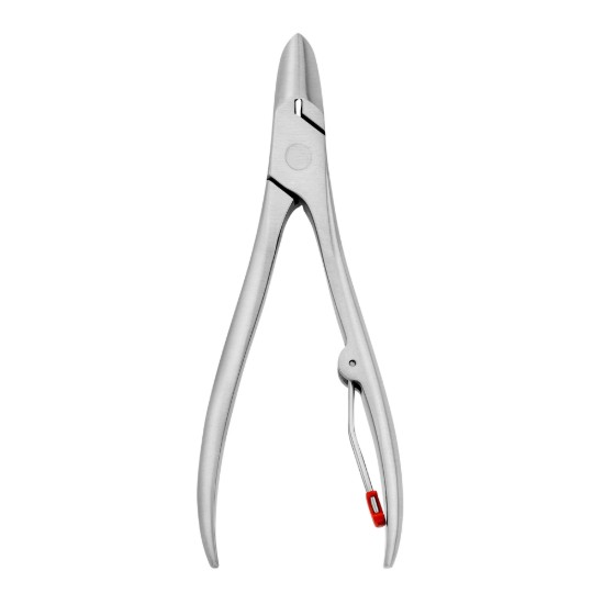 7-osaline komplekt, roostevabast terasest, nahkümbris metallraamiga, punane - Zwilling TWINOX