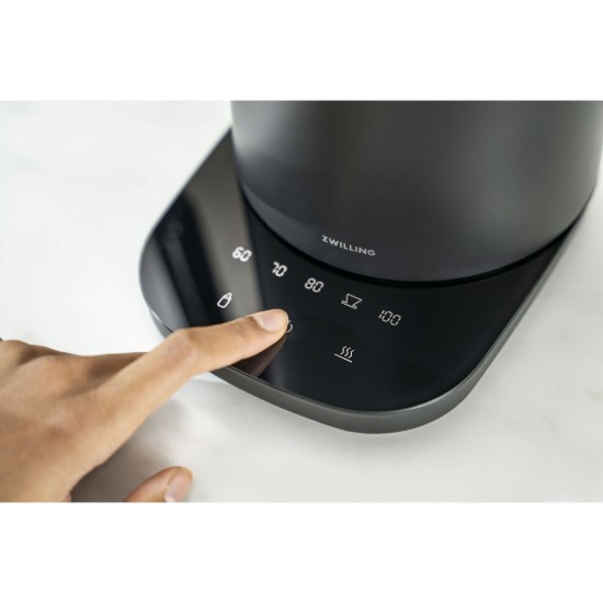 Vattenkokare, 1,5 L, 1850 W, "Enfinigy Pro", Svart - Zwilling