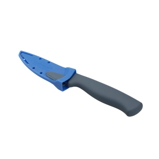 Veitsi hedelmien/vihanneksien kuorimiseen, 9,5 cm, sininen - Colourworks