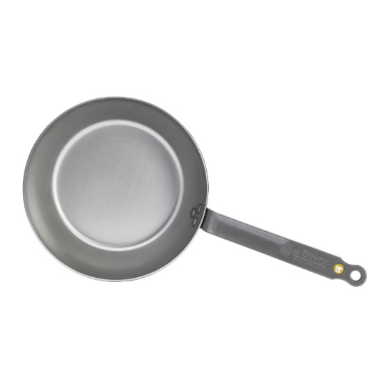 Djup sautépanna, stål, 24 cm, "Mineral B" - de Buyer