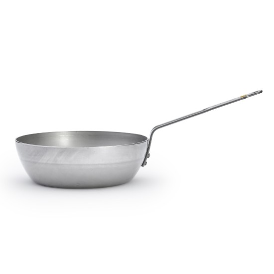 Djup sautépanna, stål, 24 cm, "Mineral B" - de Buyer