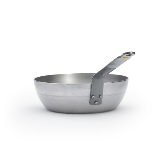 Djup sautépanna, stål, 24 cm, "Mineral B" - de Buyer