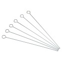Set di 6 spiedini per kebab, acciaio inox, 30 cm - Kitchen Craft