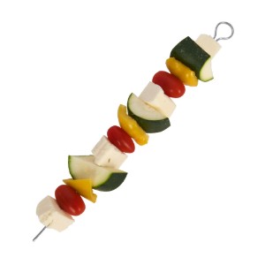 Lot de 6 brochettes de kebab, inox, 30 cm - Kitchen Craft