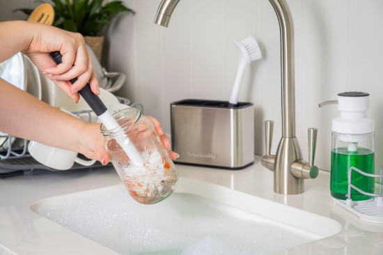 Zestaw szczotek do mycia naczyń, 2 części, plastik - KitchenAid