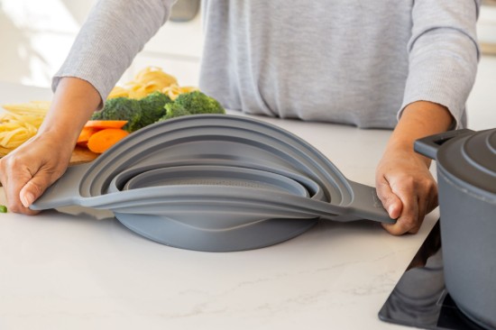 Passoire pliable 2 en 1, silicone, 39 x 29 cm - MasterClass