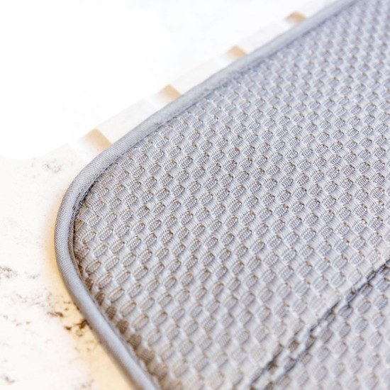 Подставка для сушки посуды 40 x 45 см, изготовлена из микрофибры - Kitchen Craft