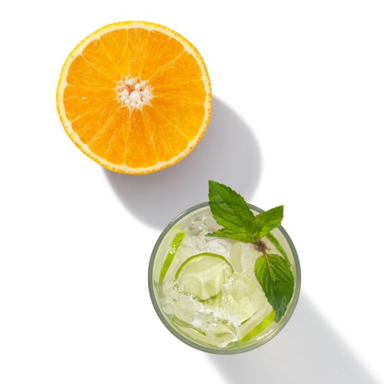 Exprimidor de cítricos 2 en 1, 350 ml, "Good Grips", Naranja - OXO