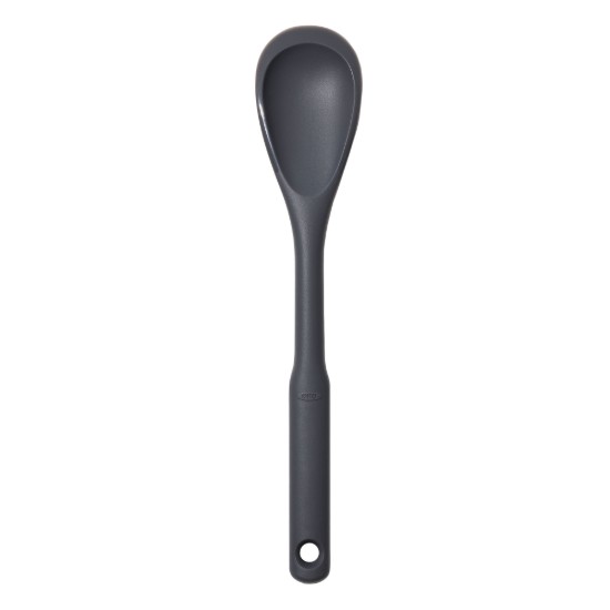 Kochlöffel, Silikon, 30,5 cm, "Good Grips", Grau – OXO