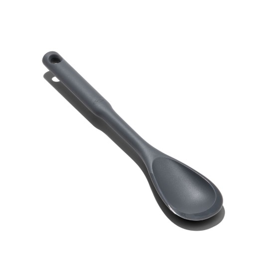 Kochlöffel, Silikon, 30,5 cm, "Good Grips", Grau – OXO
