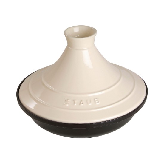 Tajine de ferro fundido com tampa de cerâmica, 28 cm - Staub