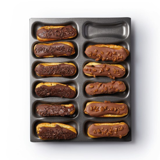 Tablett für Eclairs, 31 x 16,5 cm, Stahl - Kitchen Craft