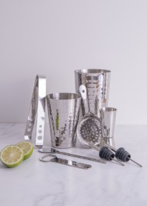 Set zur Zubereitung von Cocktails, Edelstahl, 8-teilig – BarCraft