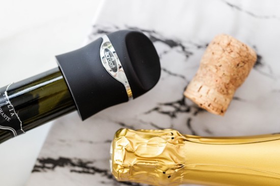 Champagne and sparkling wine sealer, silicone - BarCraft