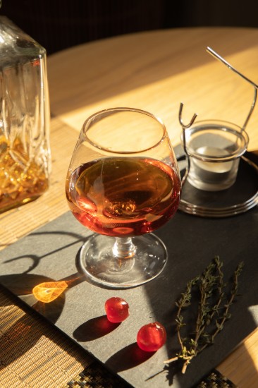 Houder met brandewijnglas, gemaakt van glas, 350 ml - BarCraft