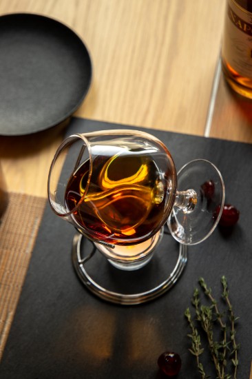 Houder met brandewijnglas, gemaakt van glas, 350 ml - BarCraft