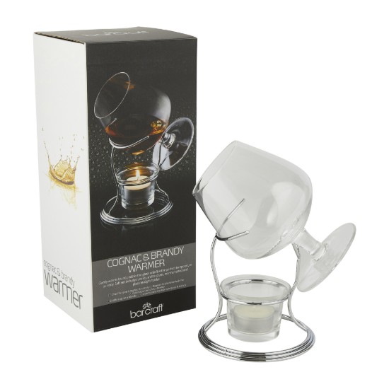 Houder met brandewijnglas, gemaakt van glas, 350 ml - BarCraft