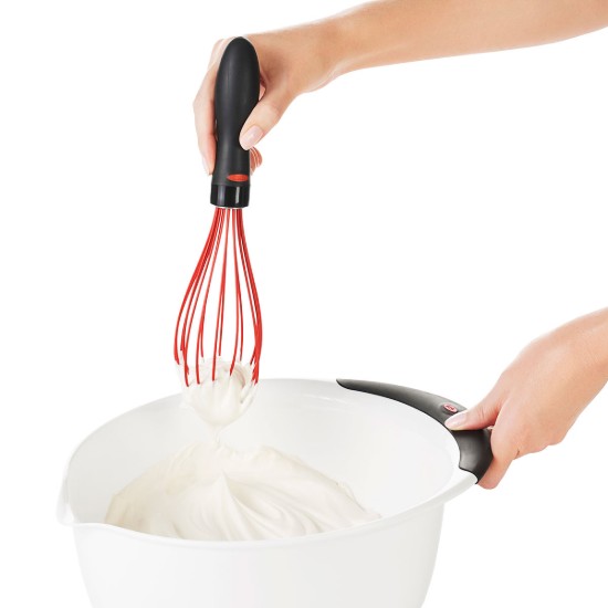 Silicone whisk, 28 cm, "SoftWorks", Red - OXO