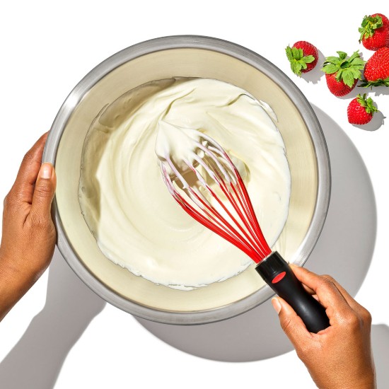 Silicone whisk, 28 cm, "SoftWorks", Red - OXO