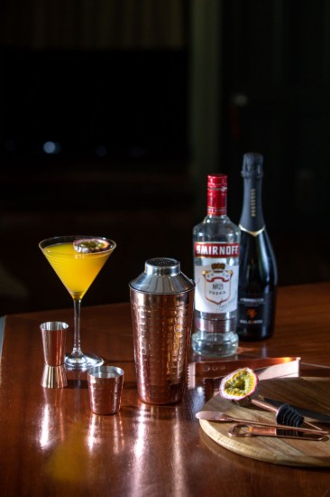 Набор для коктейлей, 7 предметов, нержавеющая сталь, медь - BarCraft