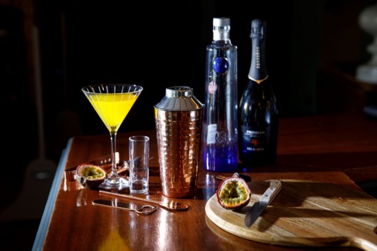 Набор для коктейлей, 7 предметов, нержавеющая сталь, медь - BarCraft