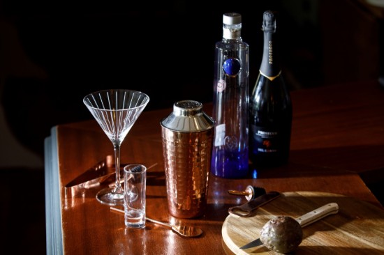 Набор для коктейлей, 7 предметов, нержавеющая сталь, медь - BarCraft