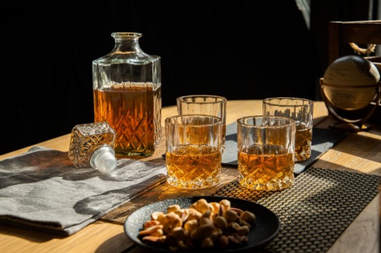 Сет декантер и чаша за виски, 5 делова, стаклени - BarCraft