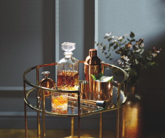 Сет декантер и чаша за виски, 5 делова, стаклени - BarCraft