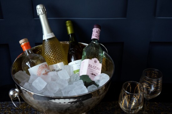 Eiskübel aus Edelstahl mit Griffen – BarCraft