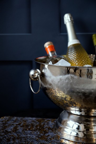 Eiskübel aus Edelstahl mit Griffen – BarCraft