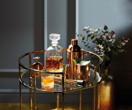 Двострука мерна чаша за коктел, 25/50 мл, нерђајући челик, бакар - BarCraft