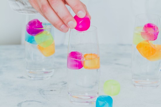 Комплект от 18 кубчета лед, пластмасови - BarCraft