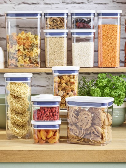 Rectangular food container, plastic, 16 x 11 x 8 cm, 0.6 l - OXO
