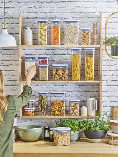 Квадратна посуда за храну, пластична, 16 к 16 к 24 цм, 4,2 Л - OXO