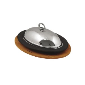 Set di piatti da portata e vassoio ovale, 32 x 23 cm, LAVA