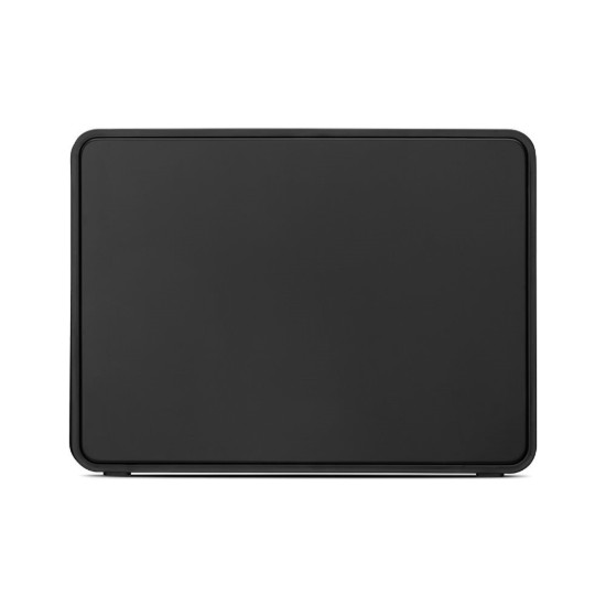 Panera de acero inoxidable, 46,5 x 25 cm, "Fall Front", Brilliant Steel - Brabantia