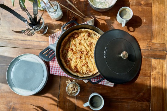 Chistera Auflaufform, Gusseisen, 28 cm, Black - Staub